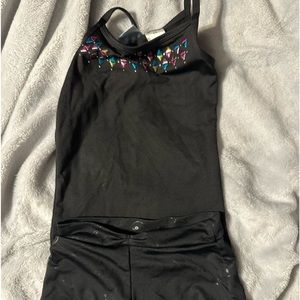 Girls 2 piece gymnastic set